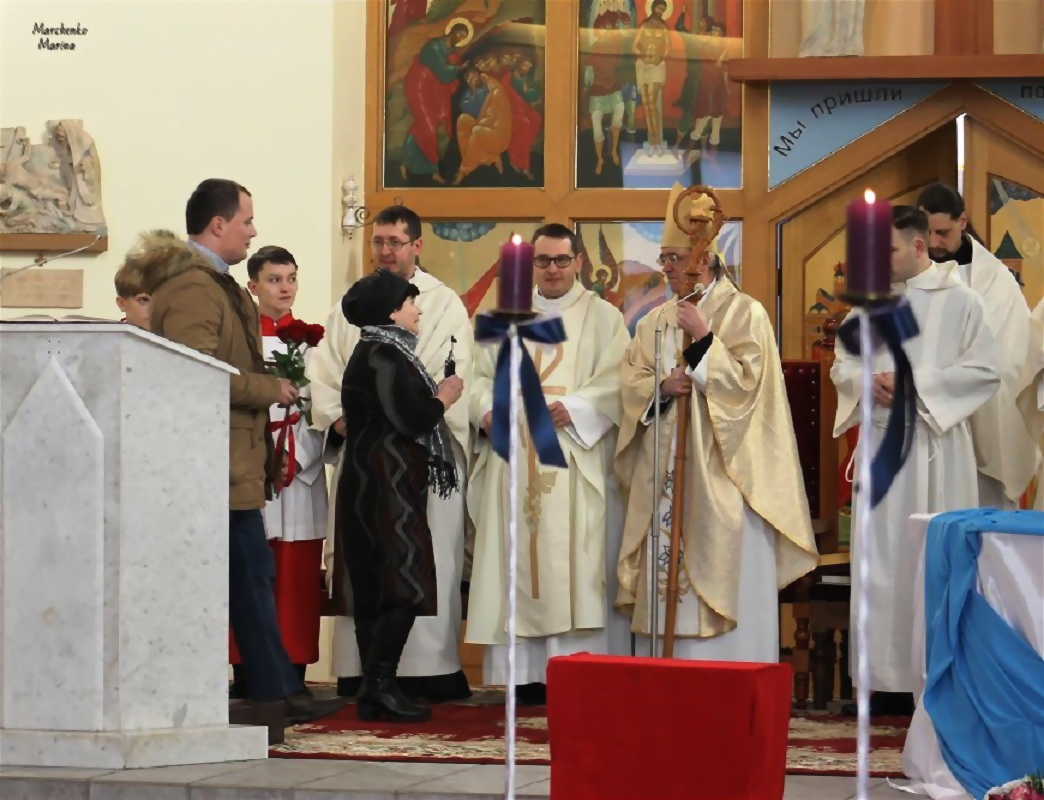 Владыка Иосиф Верт посетил с пастырским визитом приход Непорочного Зачатия Пресвятой Девы Марии в Челябинске