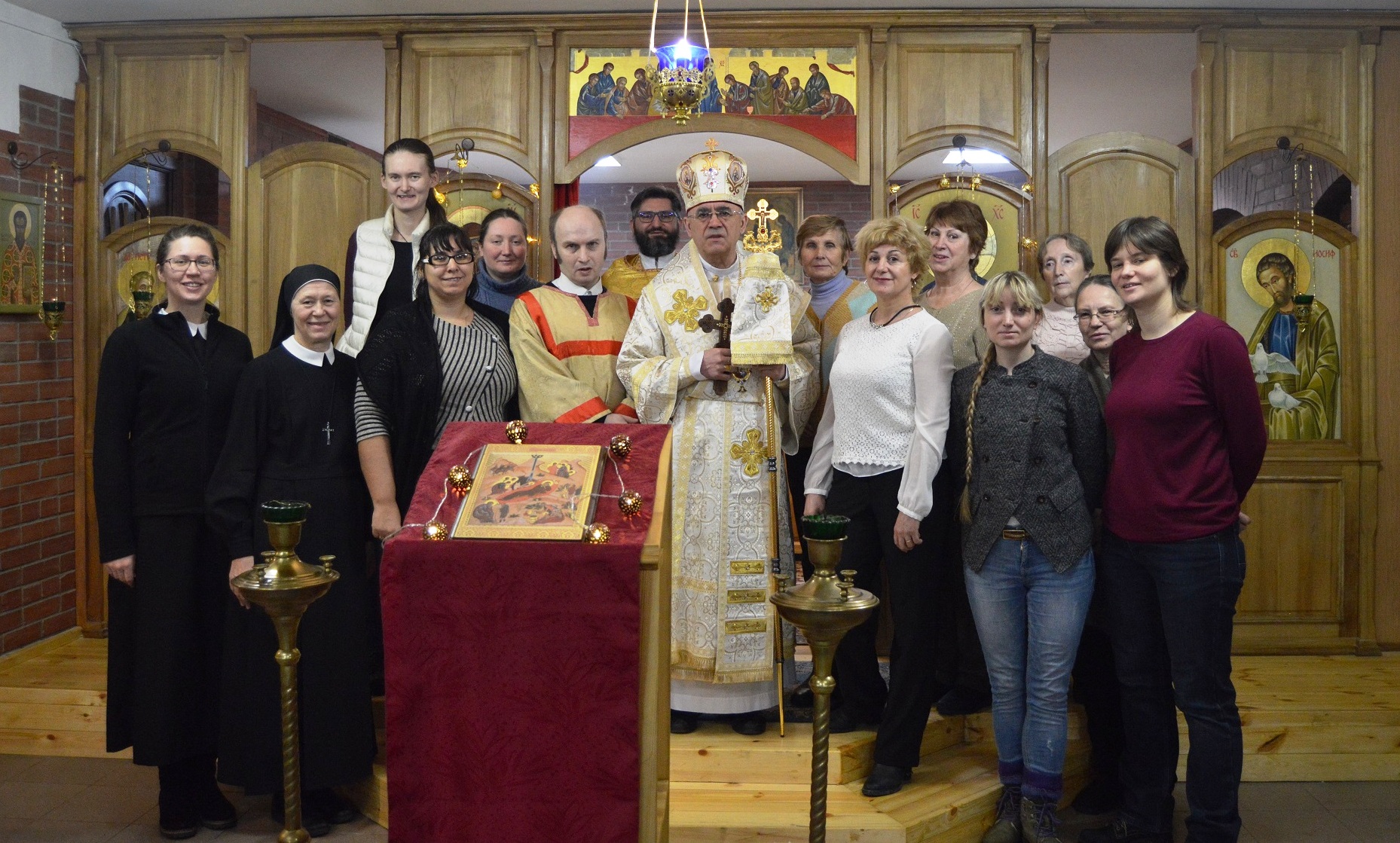 Новосибирские греко-католики встретили Рождество Христово (+ ФОТО)