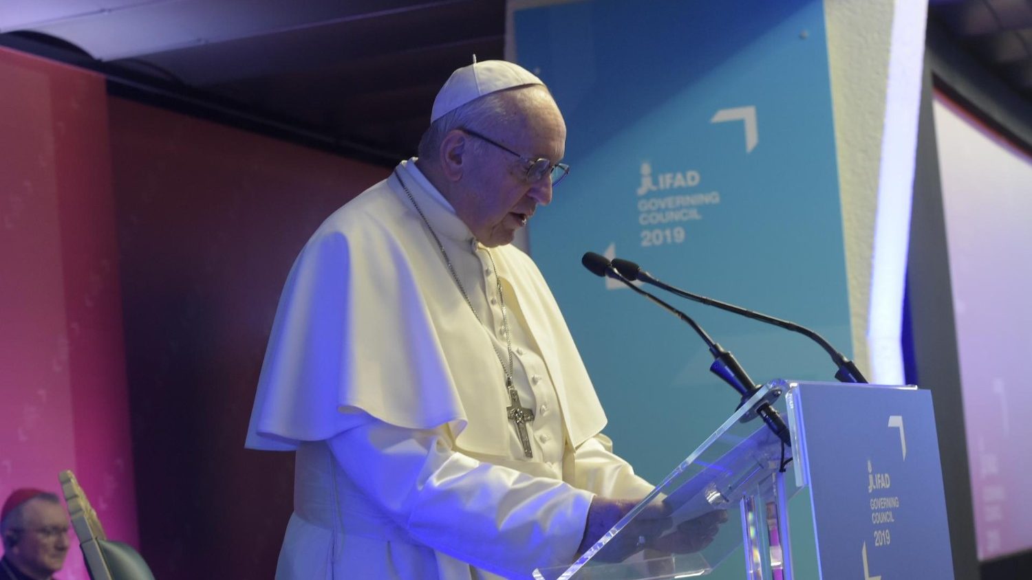 Папа: бороться с голодом в мире, не уклоняясь от ответственности. (Встреча в Международном фонде сельскохозяйственного развития)