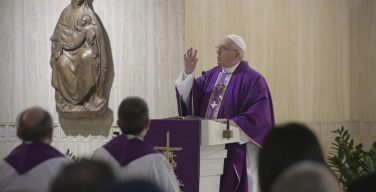 Папа Франциск в Доме Св. Марфы: откроем свои сердца Богу пока есть время