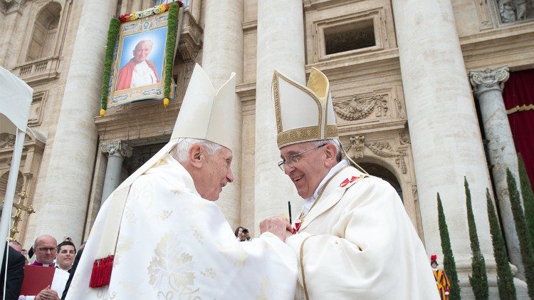 Торжество Святого Иосифа — шестая годовщина начала понтификата Папы Франциска и тезоименитство Папы на покое Бенедикта XVI