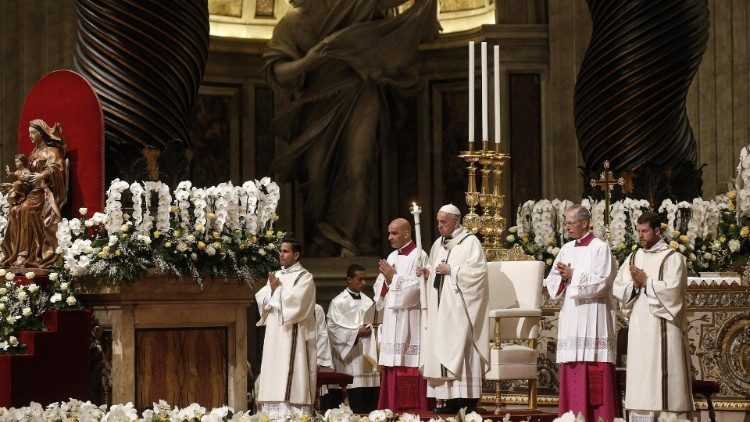 Проповедь Папы Франциска на Мессе Навечерия Пасхи. 21 апреля 2019 г., собор Святого Петра