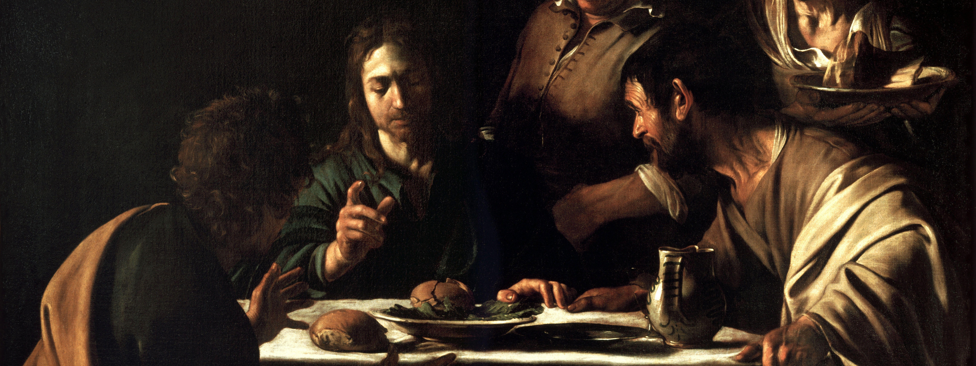 «Ужин в Эммаусе» Рембрандта и Караваджо