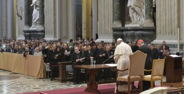 Папа встретился с духовенством Римской епархии