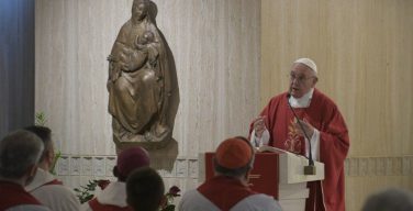 На Мессе в Доме Святой Марфы Папа Франциск говорил о бескорыстии христианского служения