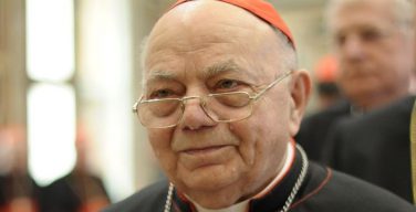 Скончался кардинал Элио Сгречча