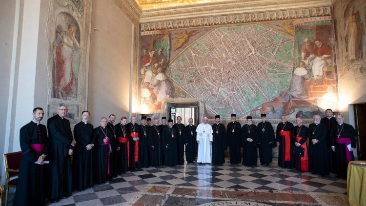 Папа Франциск обратился к руководству Украинской Греко-Католической Церкви