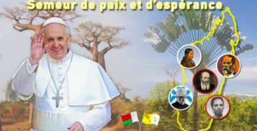 Почта Мадагаскара откликнулась на предстоящий визит Папы выпуском специальной марки