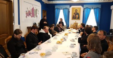 Делегация Римско-Делегация Католической Церкви посетила в Москве Синодальный отдел по благотворительности