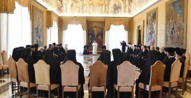 Папа Франциск дал аудиенцию Владыкам, принимающим участие в Синоде епископов УГКЦ