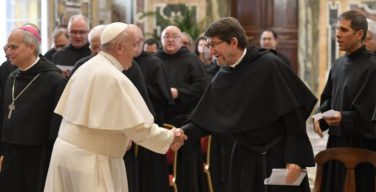 Папа Франциск на встрече с монахами-августинцами: корни, традиция – это гарантия будущего