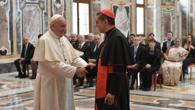Папа Франциск принял участников конференции, посвященной межрелигиозному диалогу