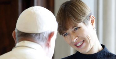 Папа Франциск принял в Ватикане президента Эстонии