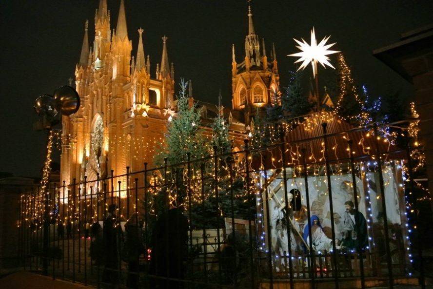 Московские католики празднуют Рождество (+ФОТО)