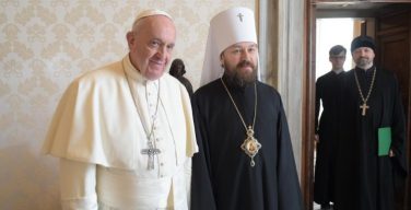 Папа Франциск принял главу делегации Московского Патриархата