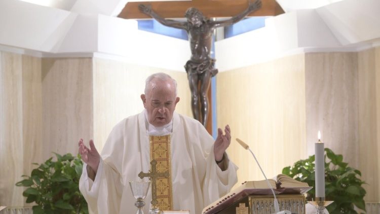 На Мессе в Доме Святой Марфы Папа Франциск говорил об искреннем дерзновении как характерной черте христианского свидетельства