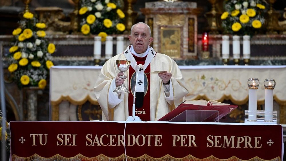 В воскресенье Октавы Пасхи Папа Франциск возглавил Святую Мессу в святилище Божия Милосердия