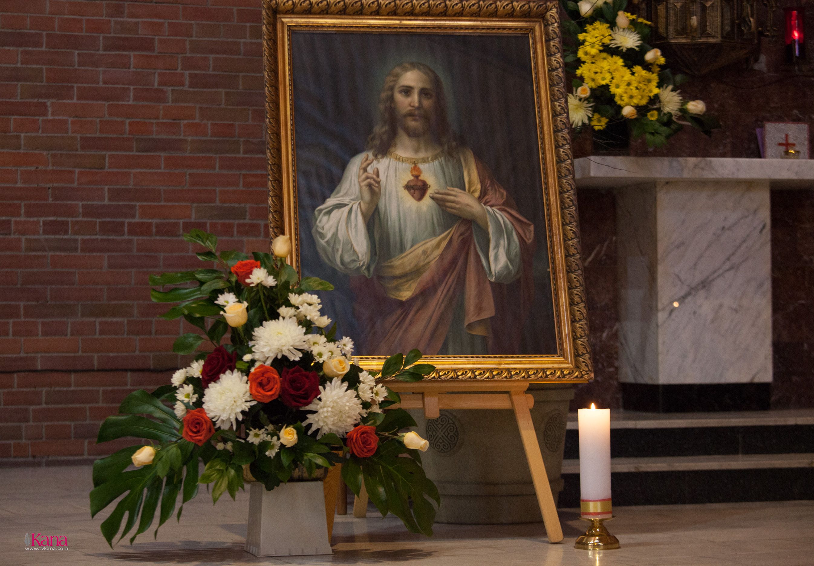Торжество Пресвятого Сердца Иисуса в Кафедральном соборе Новосибирска