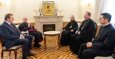 Архиепископ Антонио Менини встретился с Патриаршим экзархом всея Беларуси