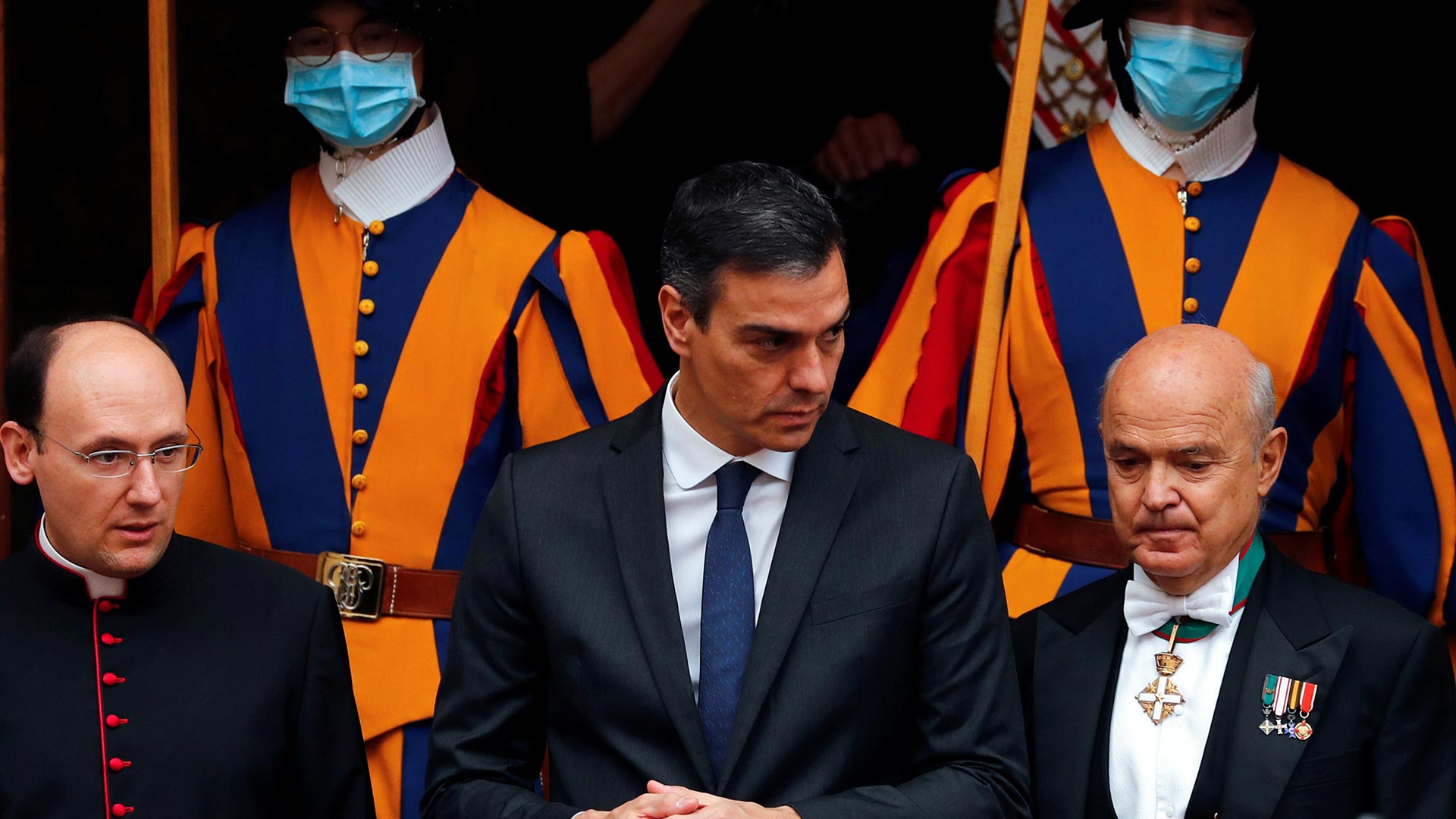 Папа встретился с главой правительства Испании
