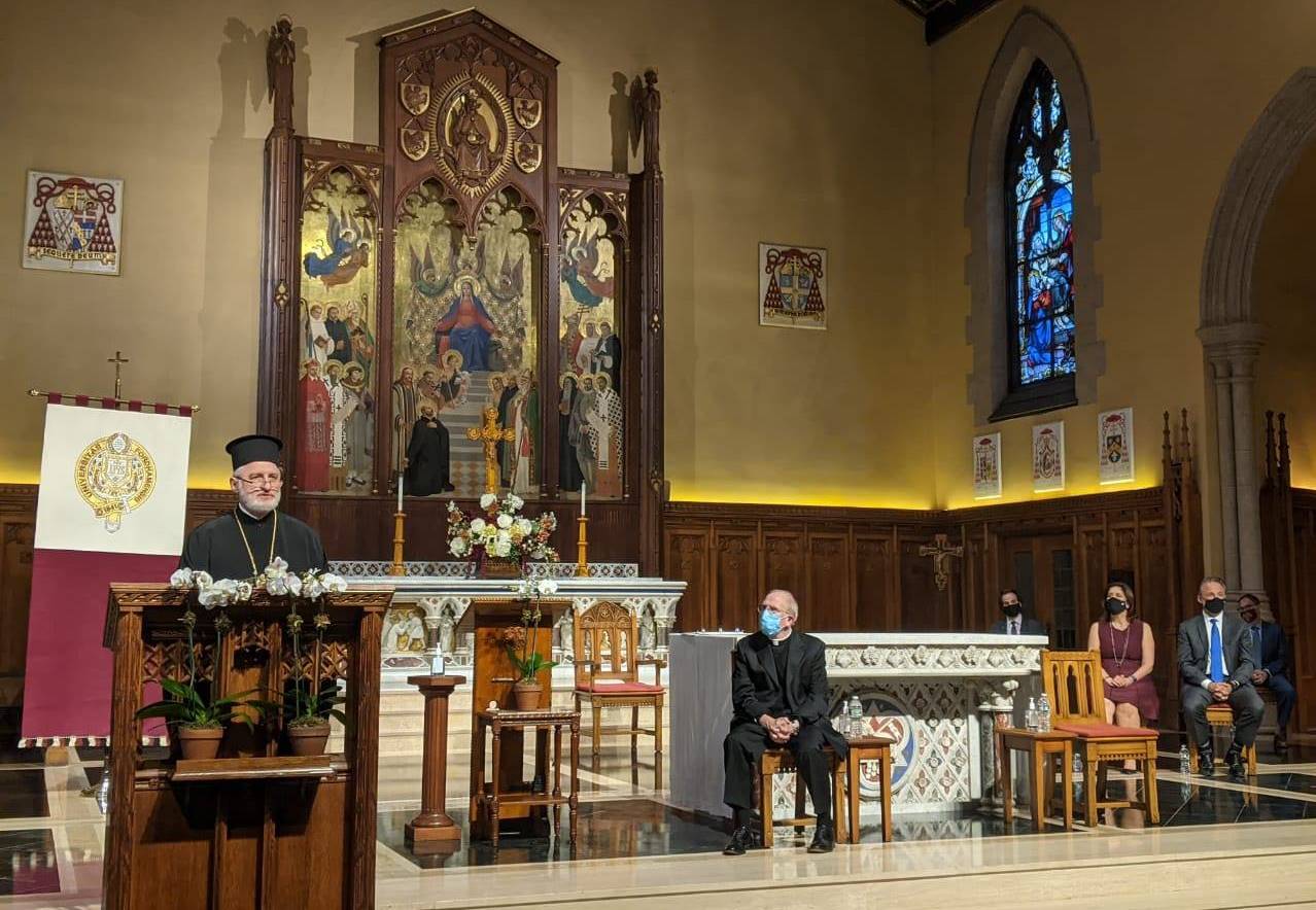 «Будущее православно-католических отношений в США» – лекция архиепископа Элпидофора в Фордемском университете