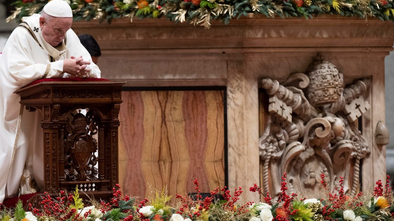 Рождественская литургия Папы пройдет в этом году без присутствия народа