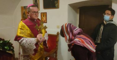 Епископ Николай Дубинин посетил греко-католический приход в Санкт-Петербурге