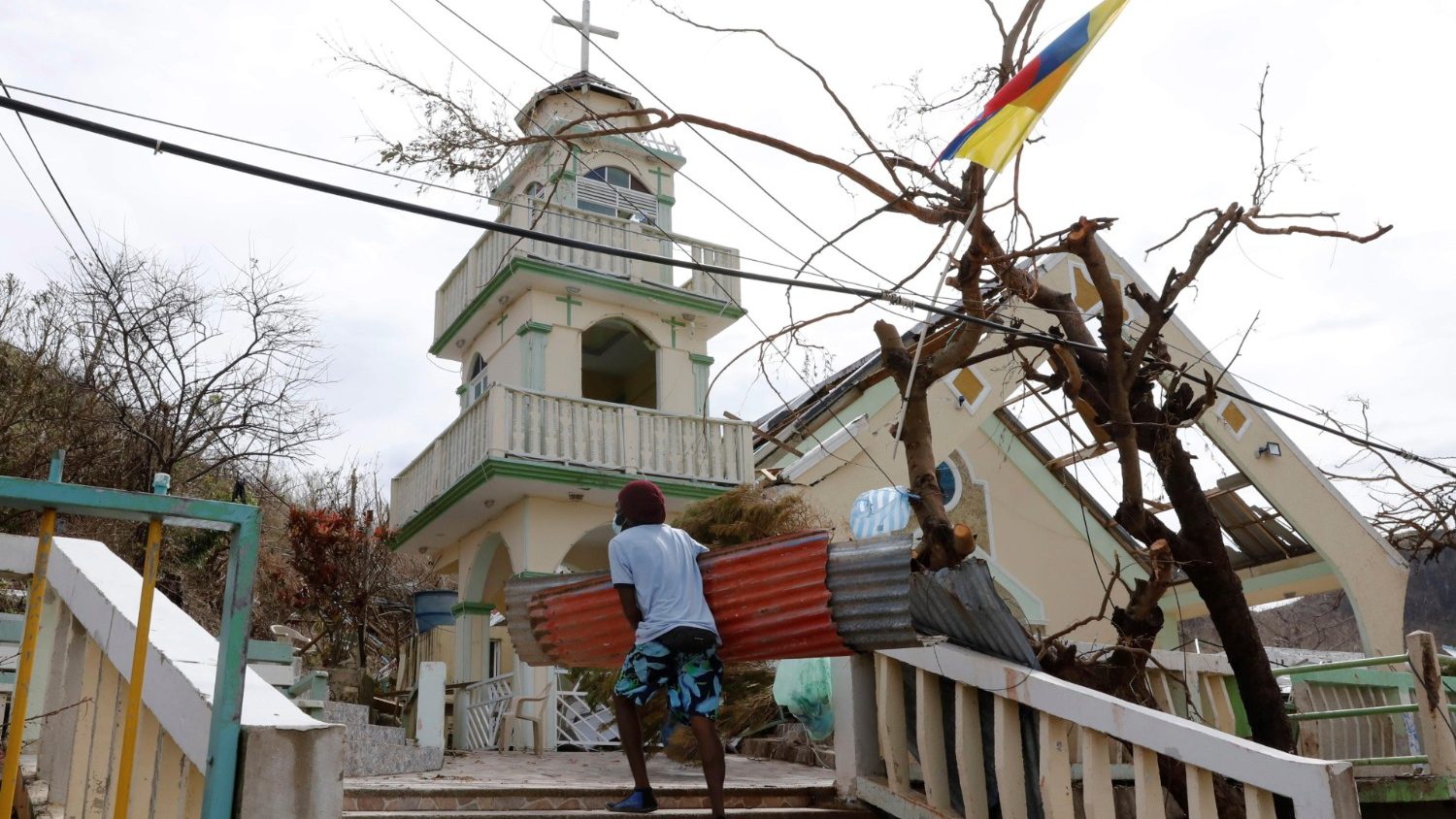 Папа молится о народах Центральной Америки, пострадавших от ураганов