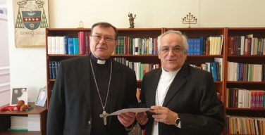 Особым протоколом посол Ватикана уведомил председателя ККЕР о начале своего служения в России