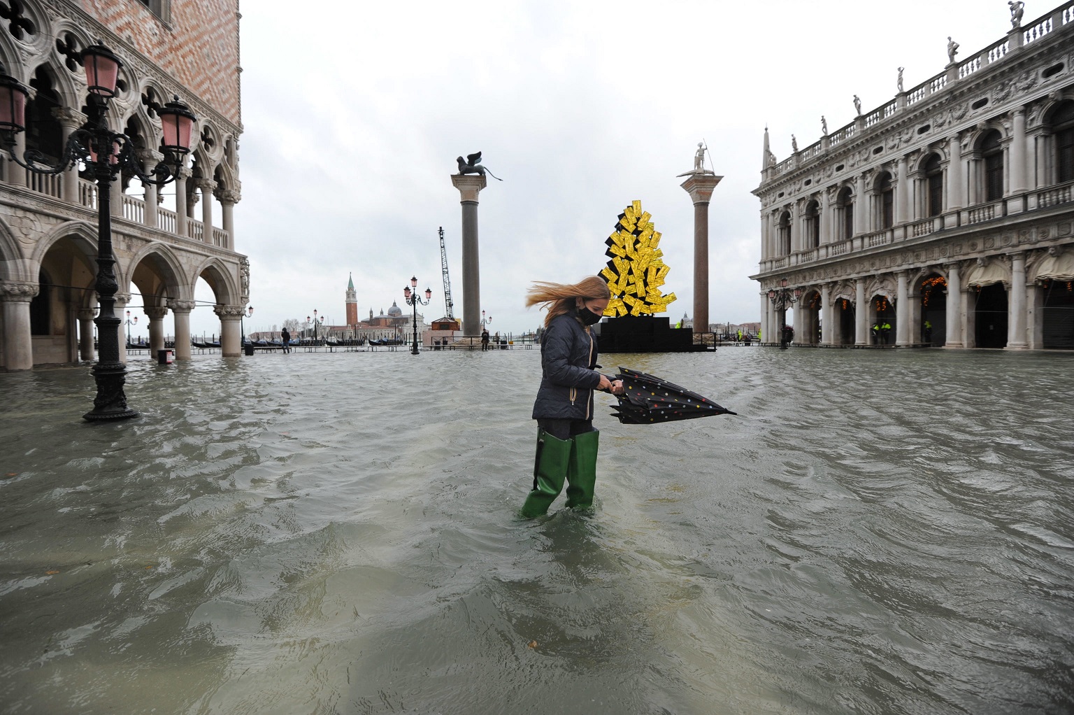 Венеция 2020 потоп