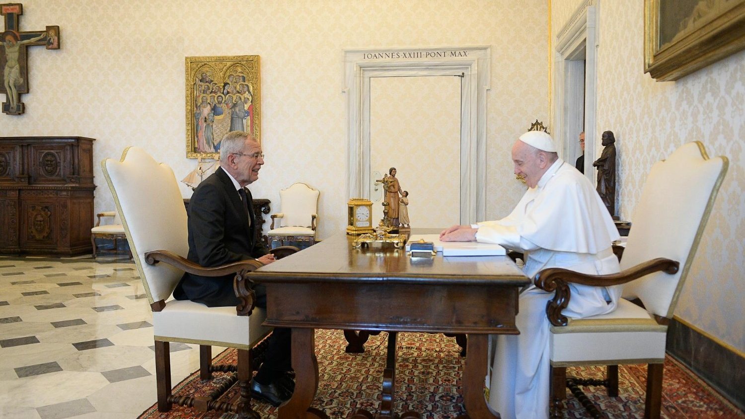 Папа встретился с президентом Австрии