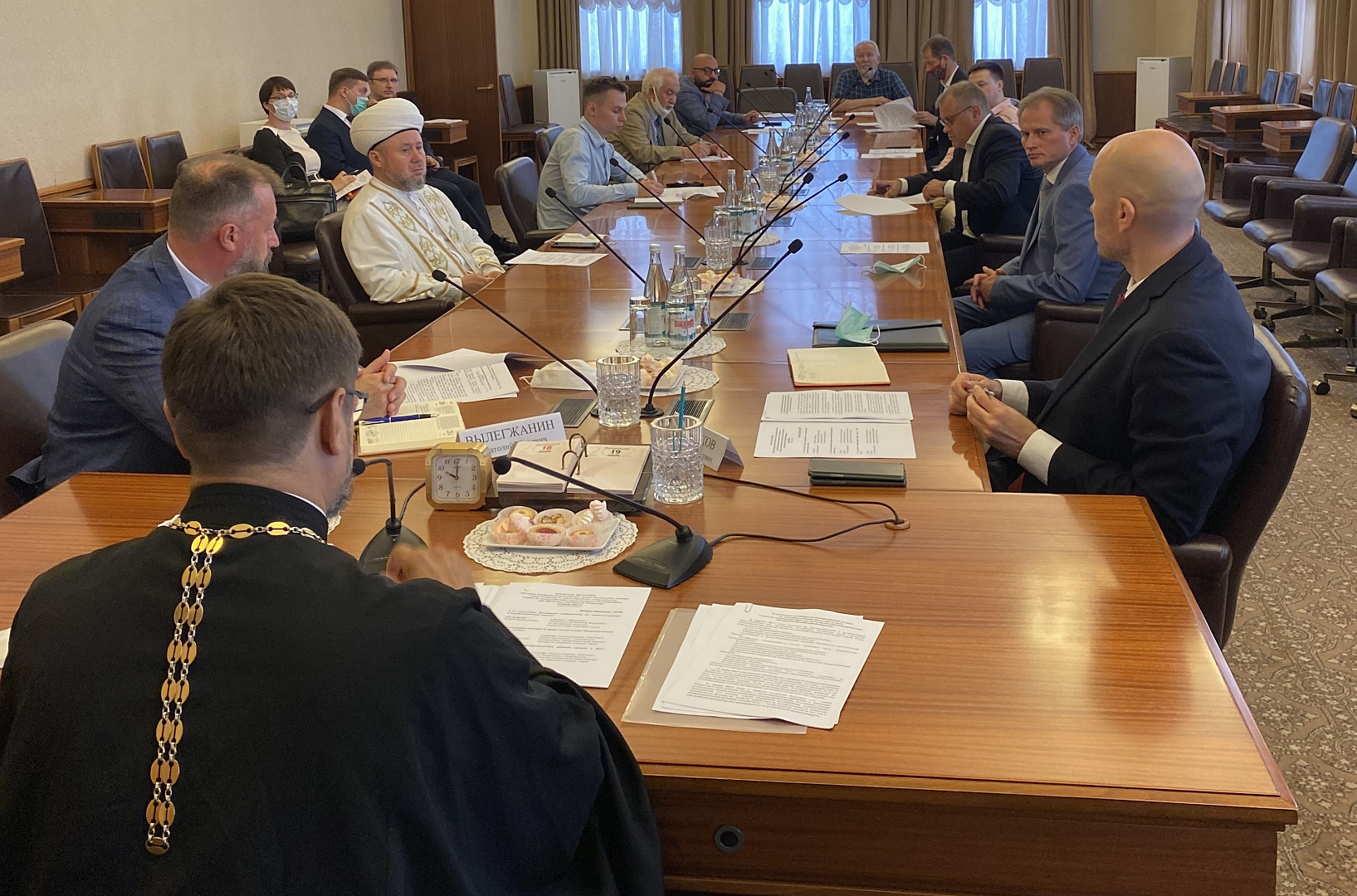 Заседание Межрелигиозной рабочей группы Совета по взаимодействию с религиозными объединениями при Президенте РФ