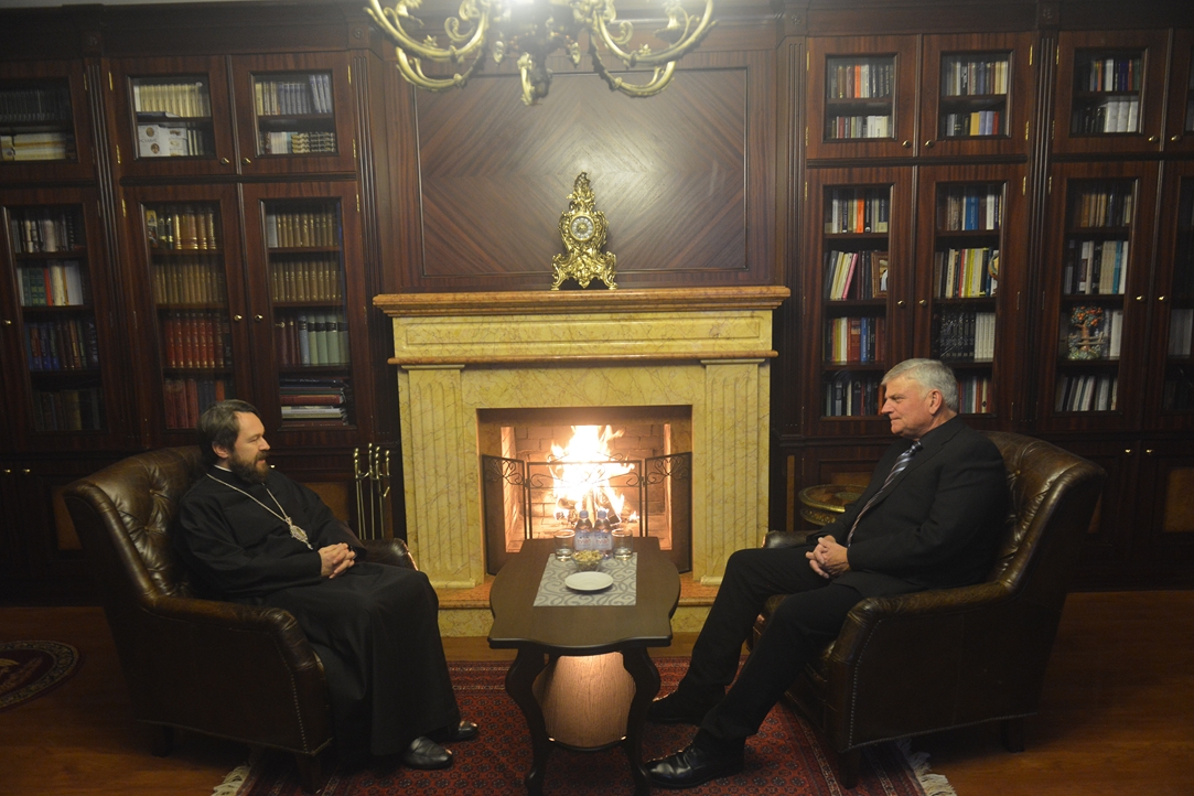 Президент Евангелистской ассоциации Билли Грэма Франклин Грэм посетил Россию