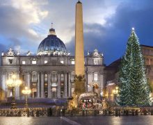 В этом году Рождественская елка приедет на площадь Святого Петра из Доломитовых Альп, а Вертеп будет исполнен в перуанских мотивах