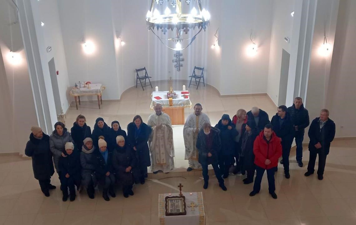 Первая Божественная Литургия была отслужена в новом католическом храме Нижневартовска