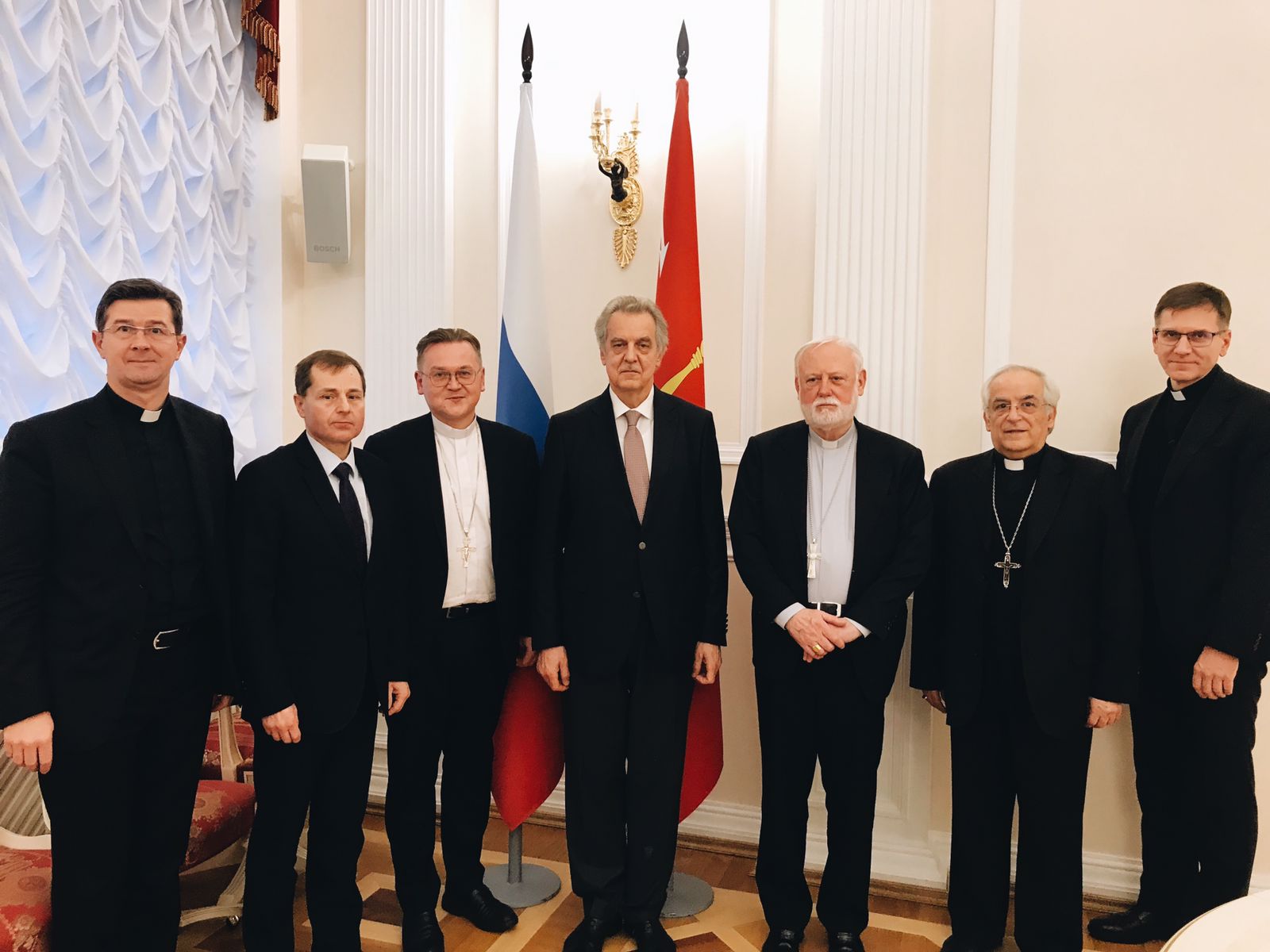 Визит главы ватиканской дипломатии в Россию завершен