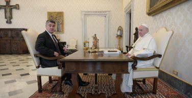 Папа встретился с президентом Республики Хорватия