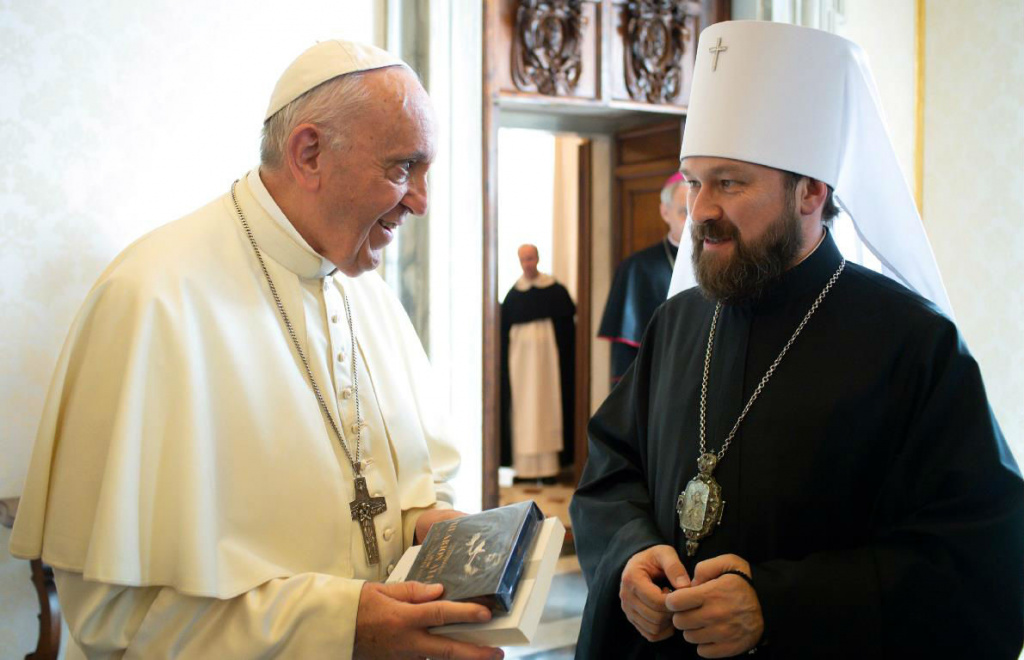 Председатель ОВЦС прокомментировал сообщения СМИ о новой встрече Патриарха Кирилла с Папой Римским