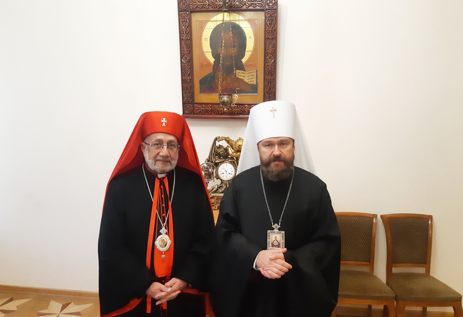 Председатель ОВЦС встретился с Предстоятелем Армянской Католической Церкви