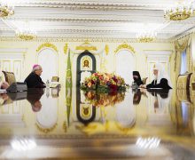 Состоялась встреча Патриарха Кирилла с Апостольским нунцием в России