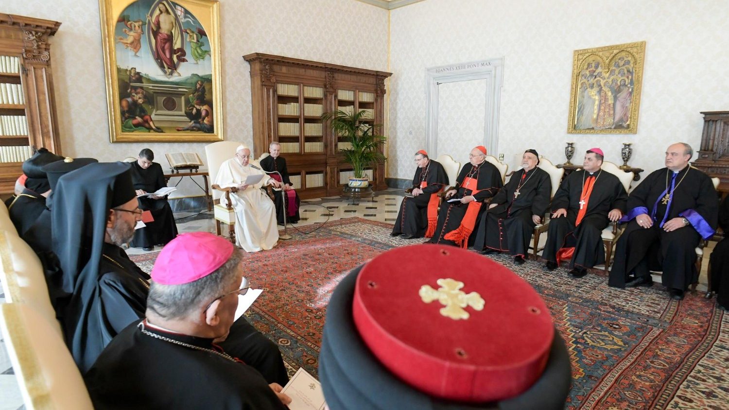 Папа встретился с представителями Церквей Ирака
