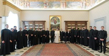 Папа — немецкоязычным пресвитерам-студентам: исповедники должны быть примером милосердия