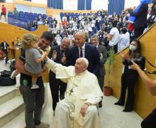 Папа Франциск открыл Школу Laudato si’