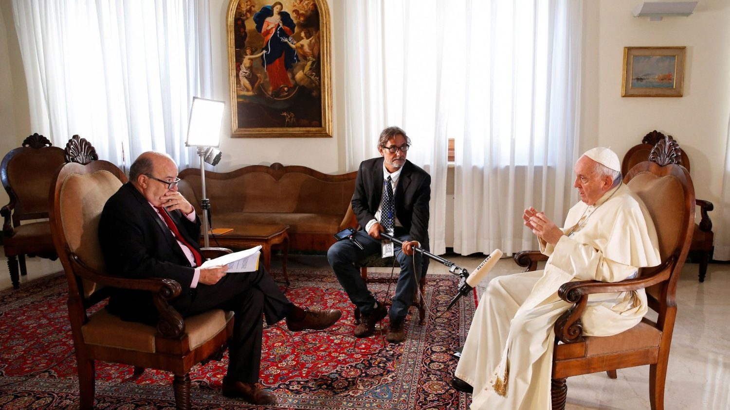 В интервью Reuters Папа вновь заявил, что хотел бы посетить Москву и Киев