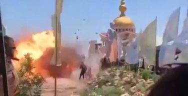Теракт в Сирии: взрыв прогремел во время открытия храма