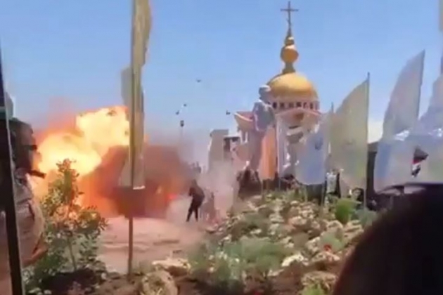 Теракт в Сирии: взрыв прогремел во время открытия храма