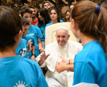 Папа приветствовал детей из летнего ватиканского лагеря (+ ФОТО)