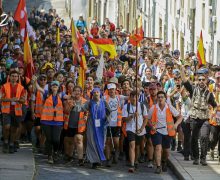 Сантьяго-де-Компостела принимает Европейское молодежное паломничество