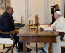 Папа встретился с президентом Республики Фиджи