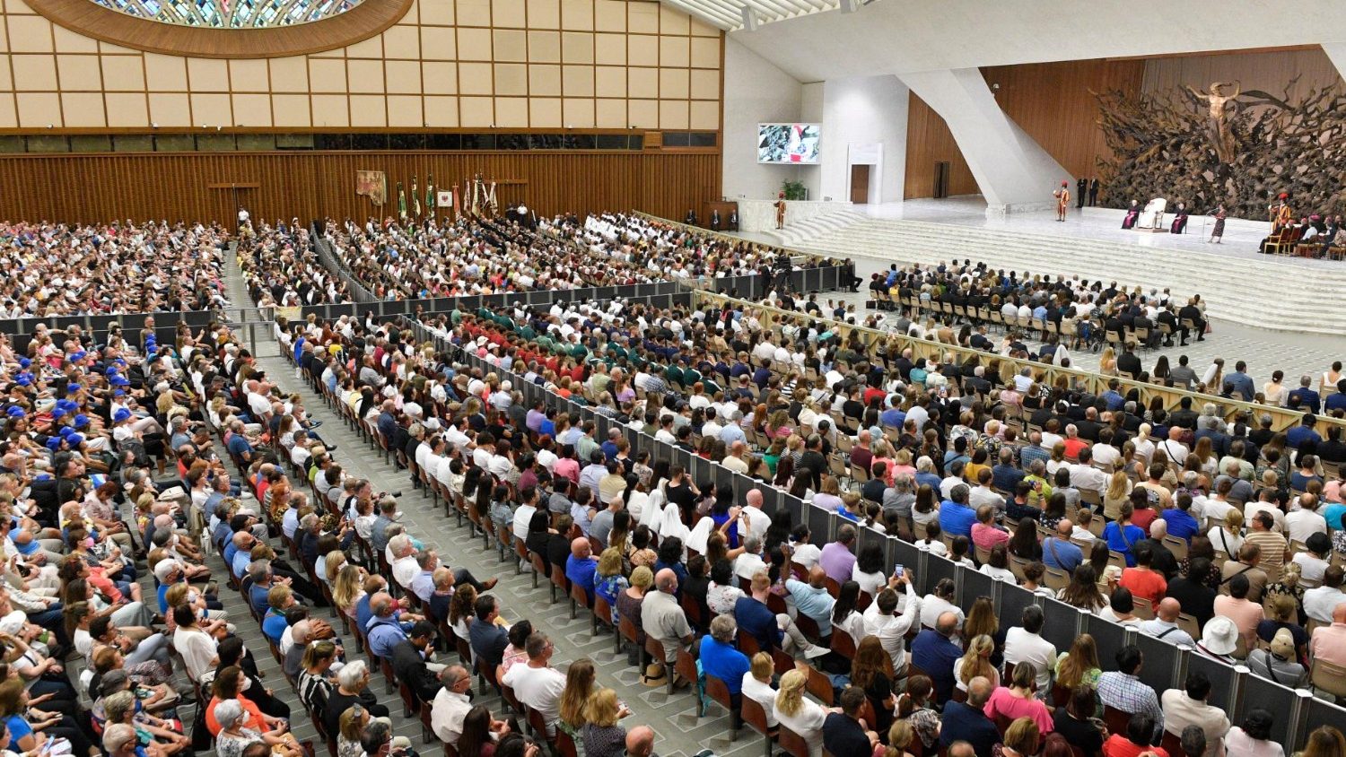 Папа на общей аудиенции 31 августа: распознавание ведёт к радостной встрече с Богом